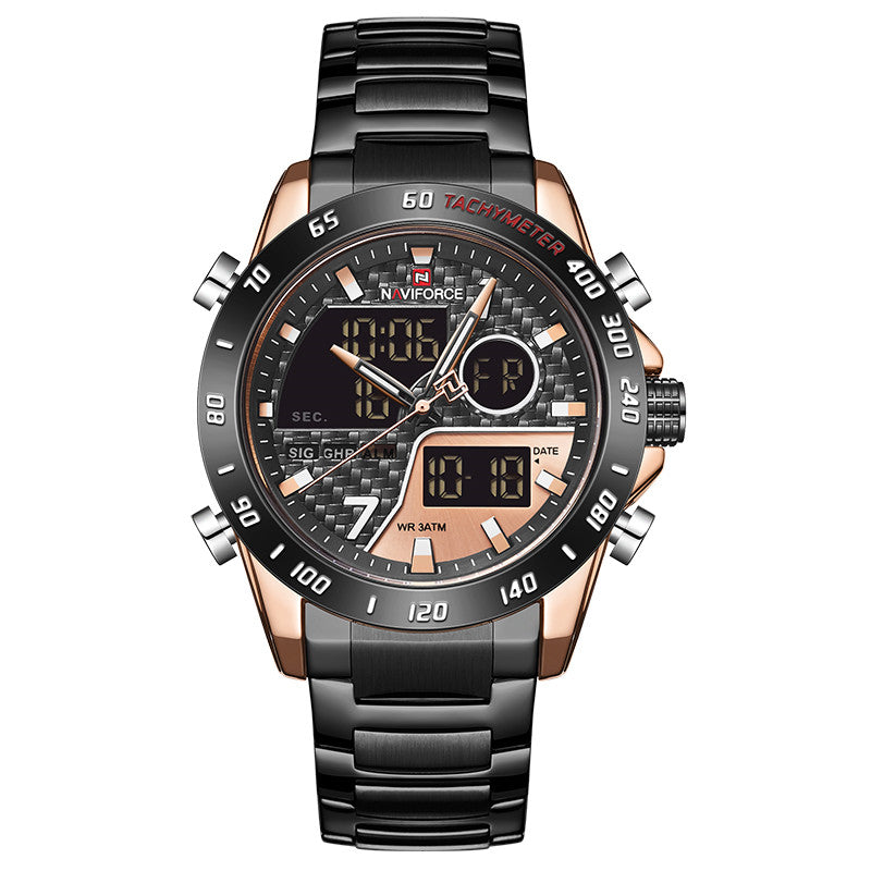 NAVIFORCE NF9171 Dual Display Men's Quartz Watch