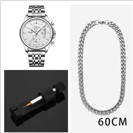 Men's Waterproof Luminous Quartz Watch