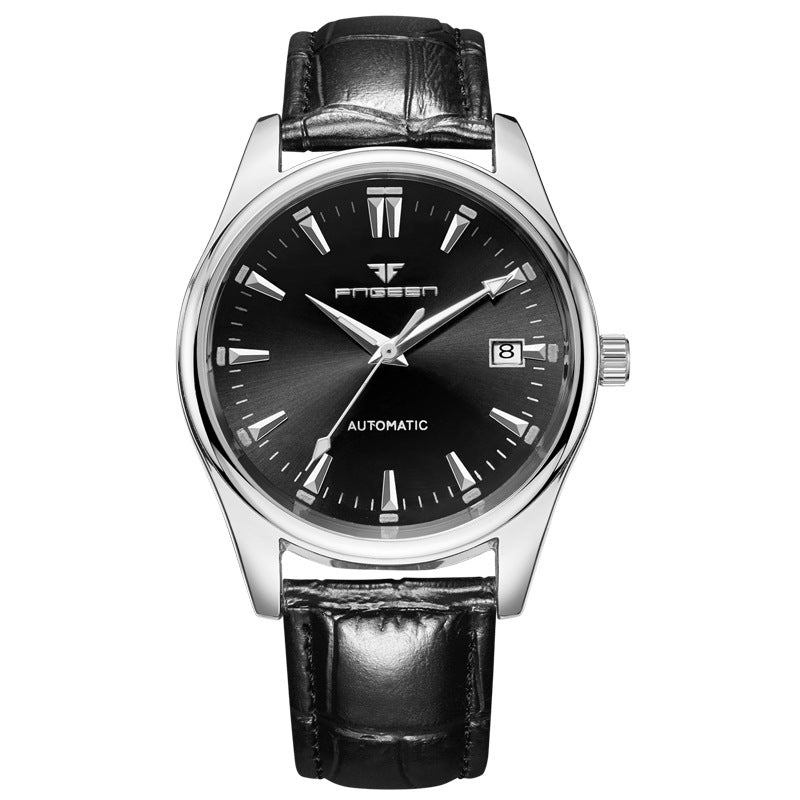 Men's Quartz Business Watch - Waterproof Slim Design