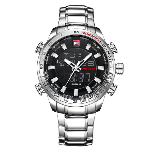 NAVIFORCE 9093 Quartz Men's Watch - Multifunctional Design