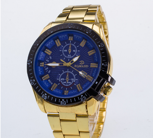 Fashion Steel Band Men's Sports Quartz Watch