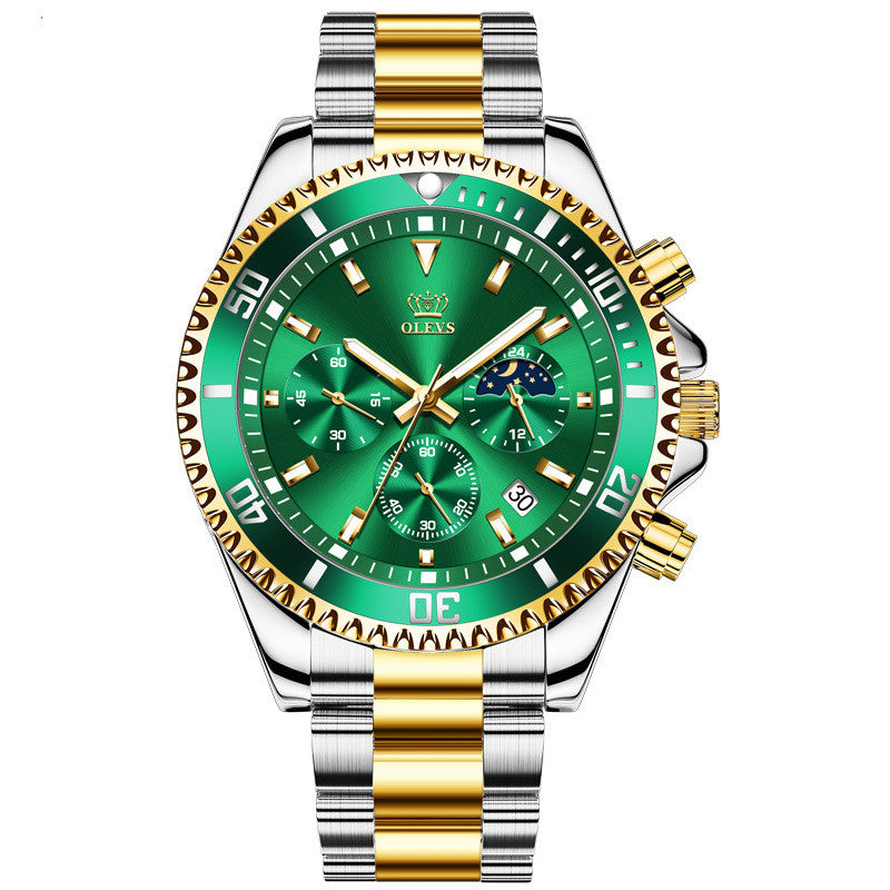 Luminous Waterproof Men's Quartz Watch - New Model