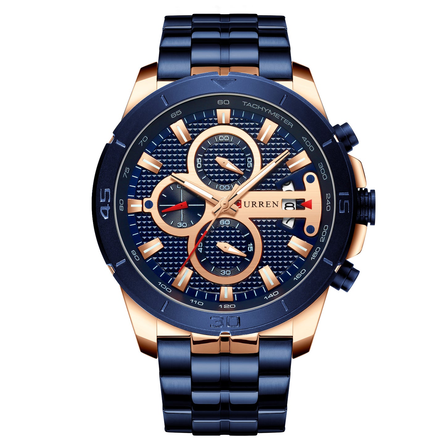 New Men's Six-Hand Multifunctional Quartz Watch