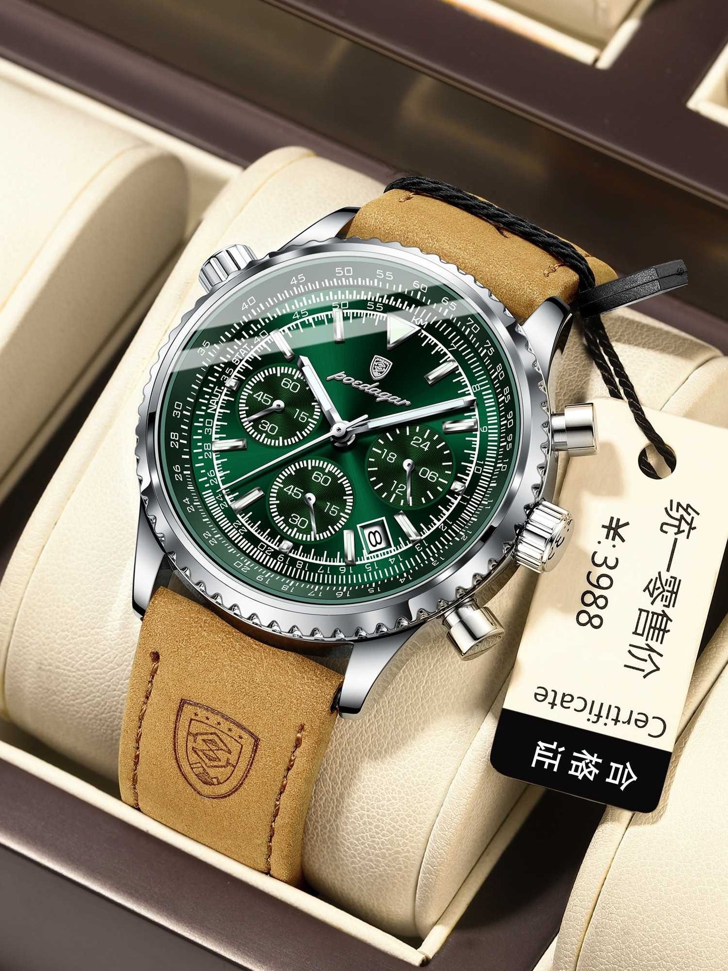 Ewatch Vault™ Men’s Multi-Functional Quartz Waterproof Watch