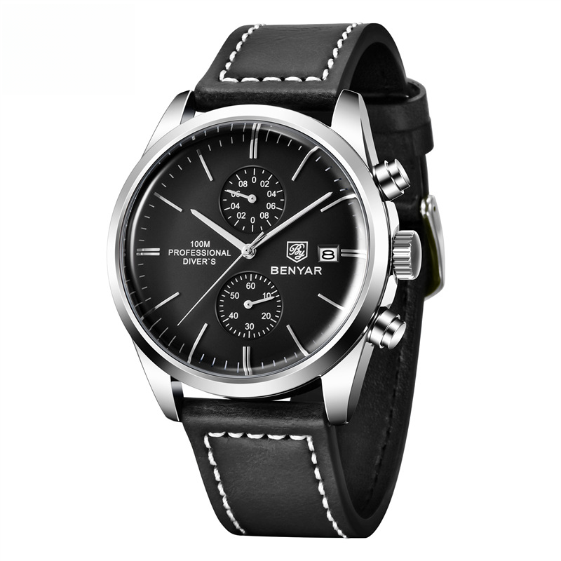 BENYAR 5187 Multifunctional Quartz Men's Watch