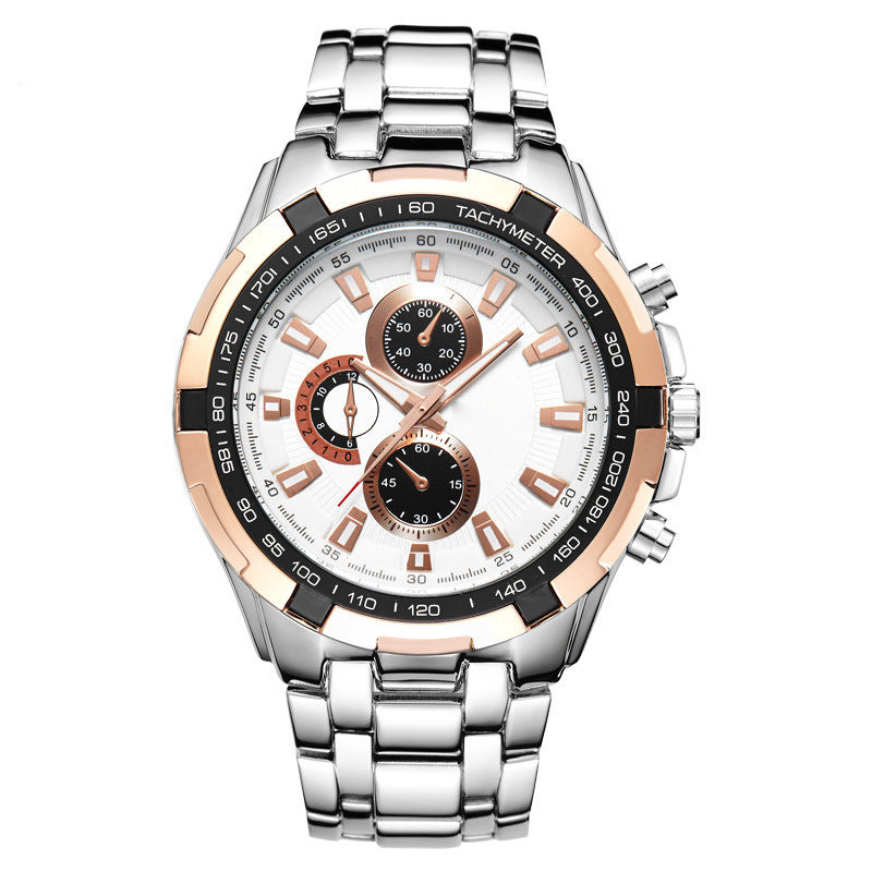 CURREN 8023 Fashion Men's Quartz Watch with Large Dial