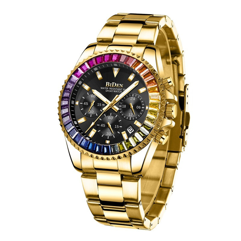 Men's Waterproof Casual Quartz Watch