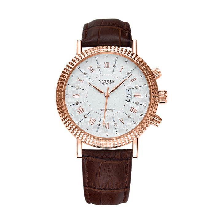 Men's Quartz Calendar Watch