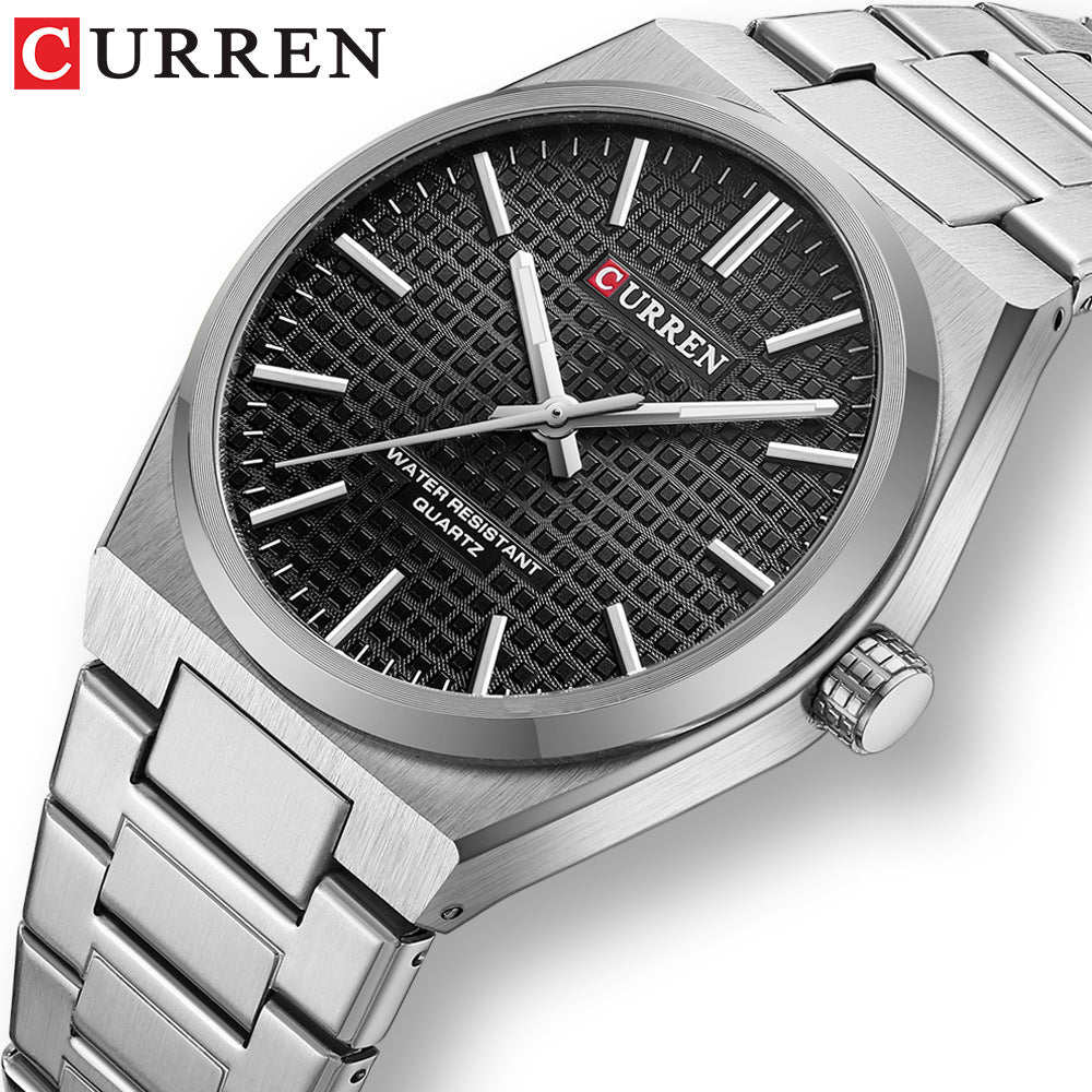 Curren 8439 Men's Quartz Watch - Business & Casual Style