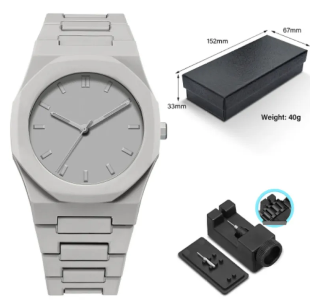 Men's Retro Arabic Digital Quartz Watch