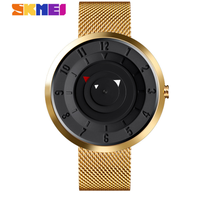 Men's Minimalist Quartz Watch with Creative Design