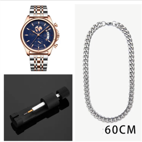 Men's Waterproof Luminous Quartz Watch