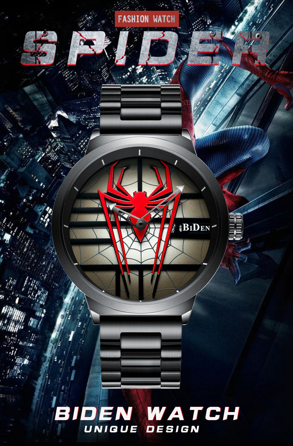 Japanese Movement Men's Fashion Quartz Watch