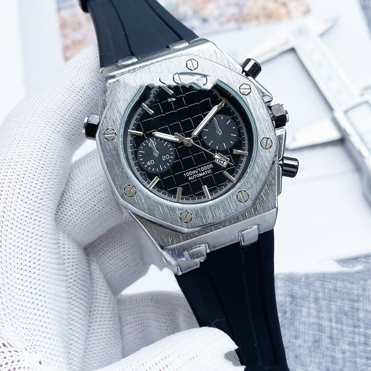 Men's Fashion Quartz 3-Pin Tape Watch