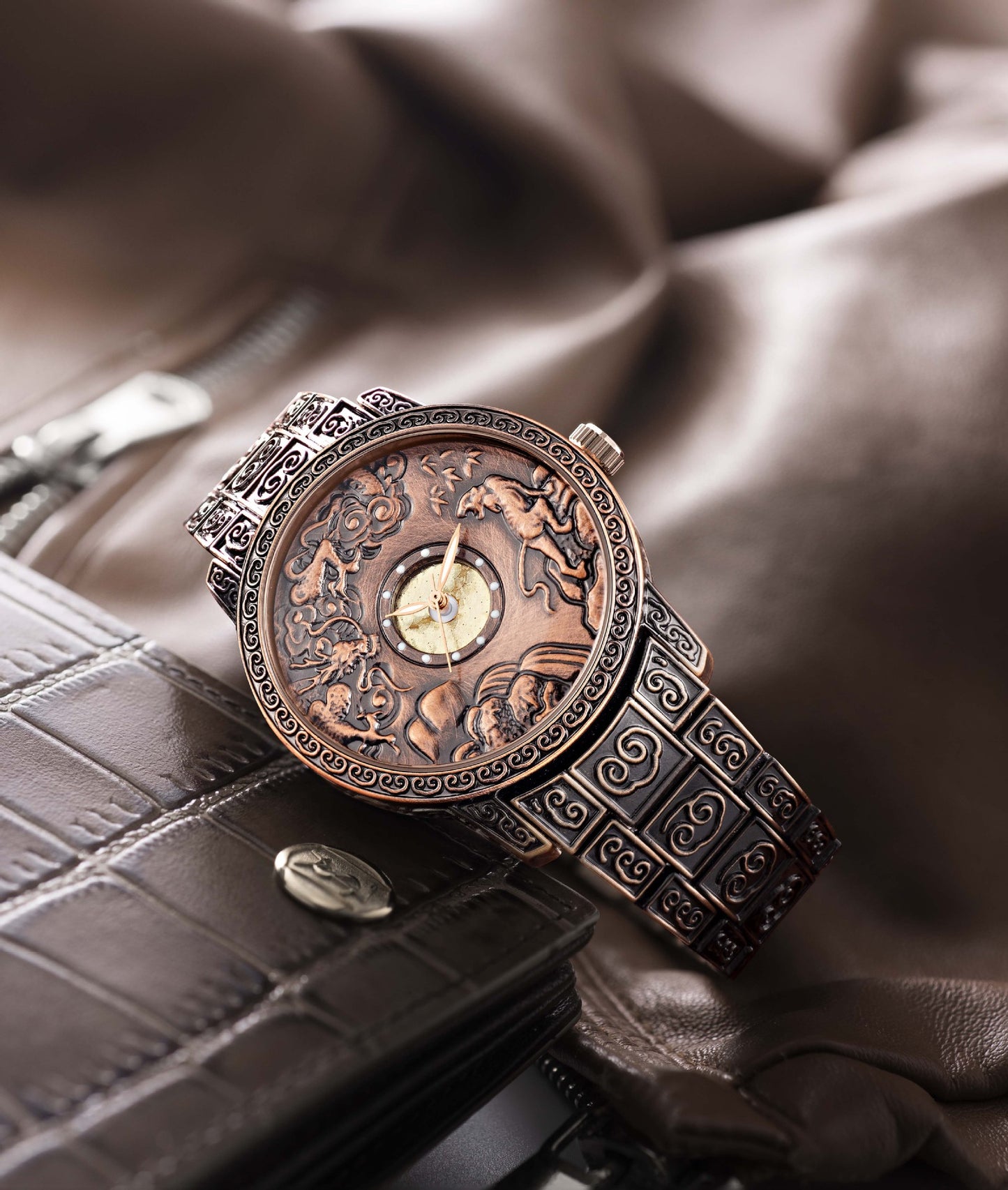 Glyph Men's Waterproof Quartz Watch - Fashionable Design