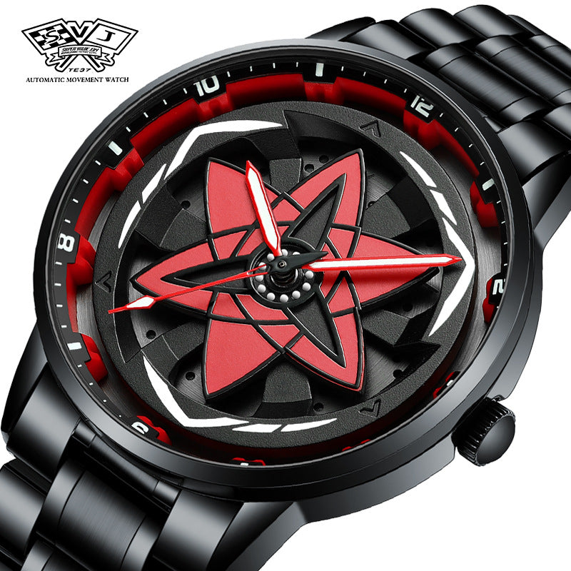 SVJ Men's Naruto Custom Waterproof Quartz Watch