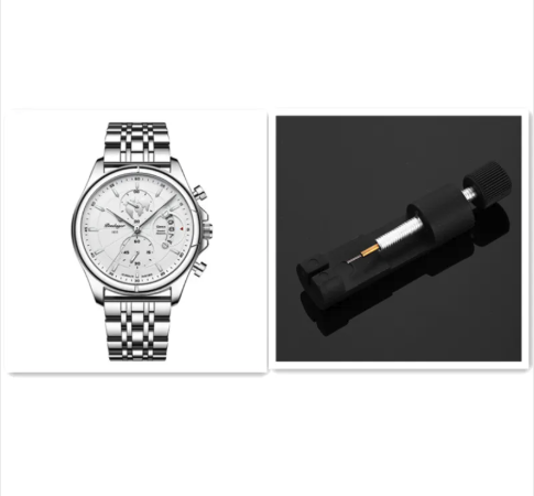 Men's Waterproof Luminous Quartz Watch