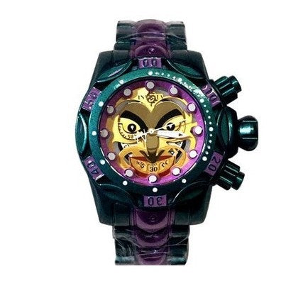 INVICTA Colorful Clown Men's Quartz Watch with Steel Band