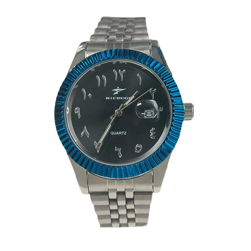 Men's Waterproof Steel Quartz Watch