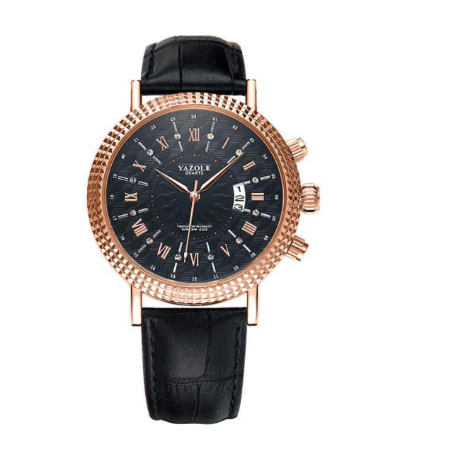 Men's Quartz Calendar Watch