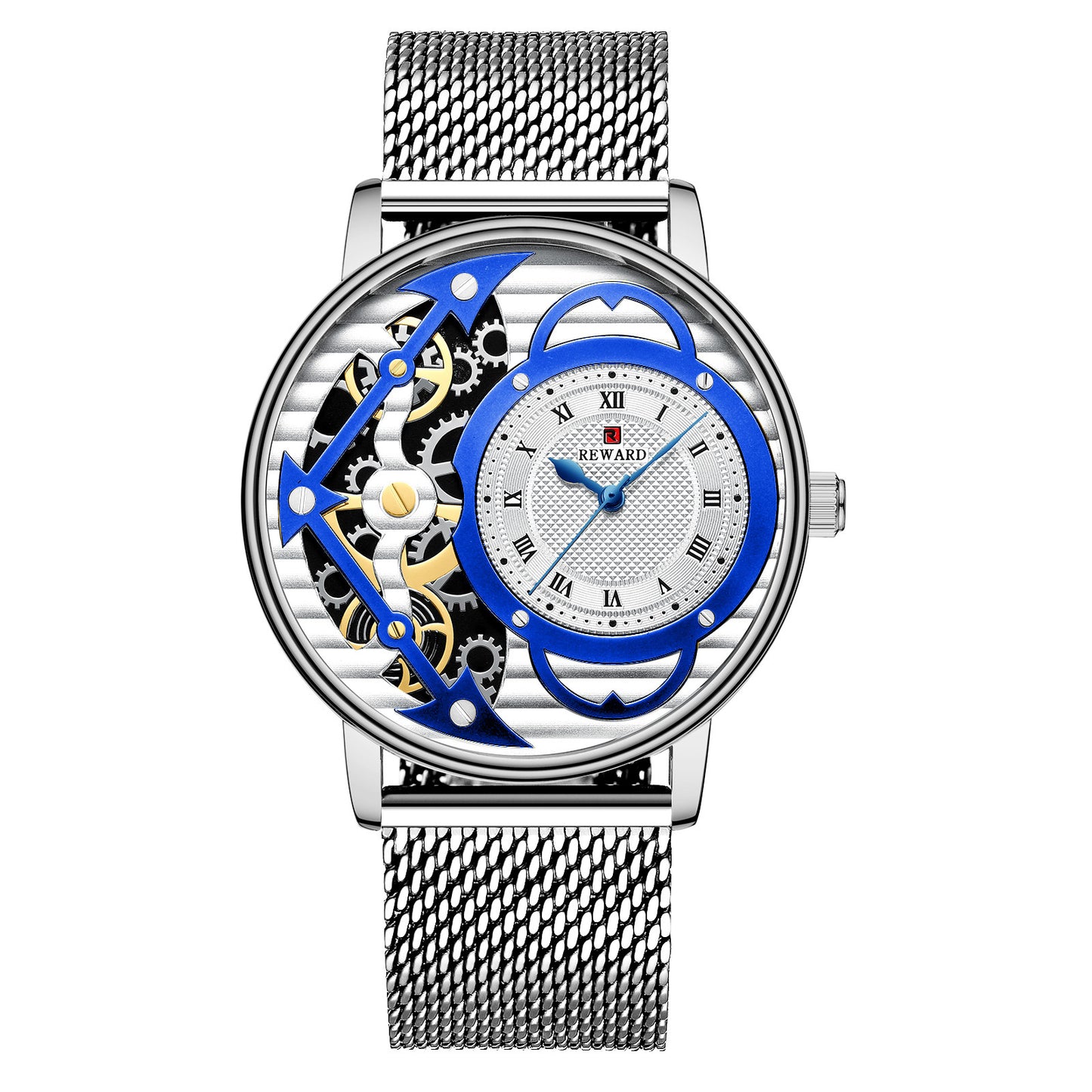 Milanese Mesh Analog Men's Watch with Quartz Movement