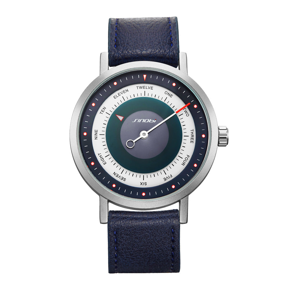 Men's Quartz Watch with Mesh Band