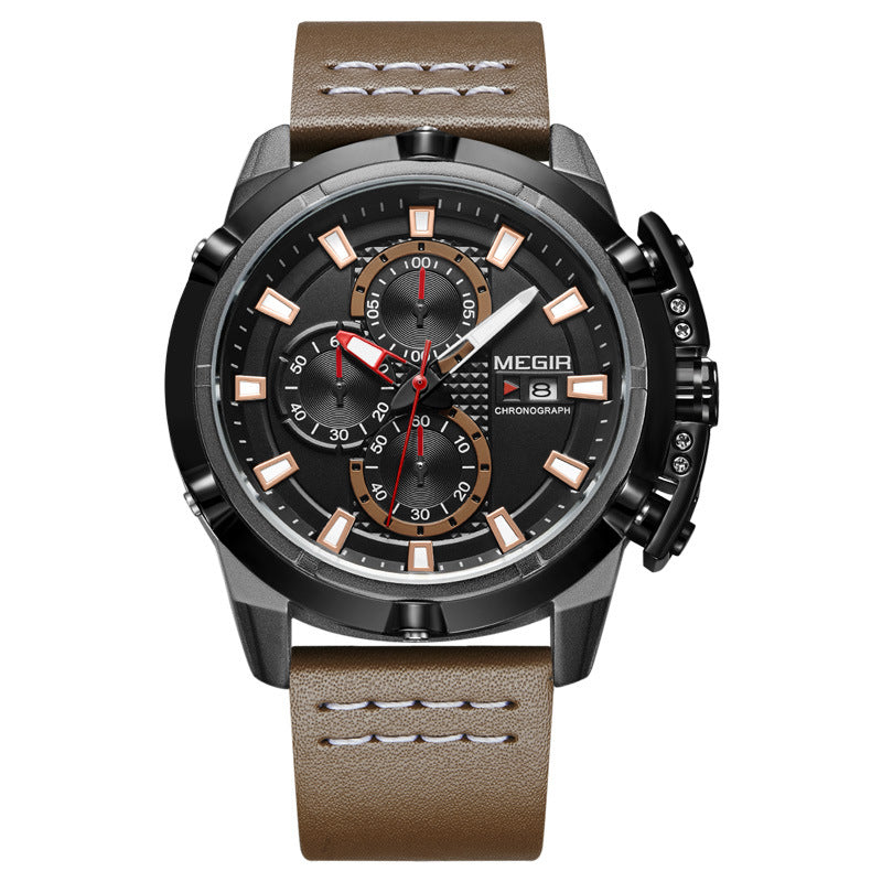 MEGIR 2062 Multifunctional Quartz Men's Watch
