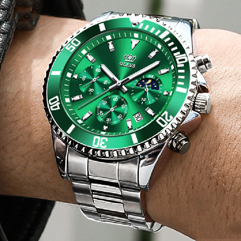 Luminous Waterproof Men's Quartz Watch - New Model
