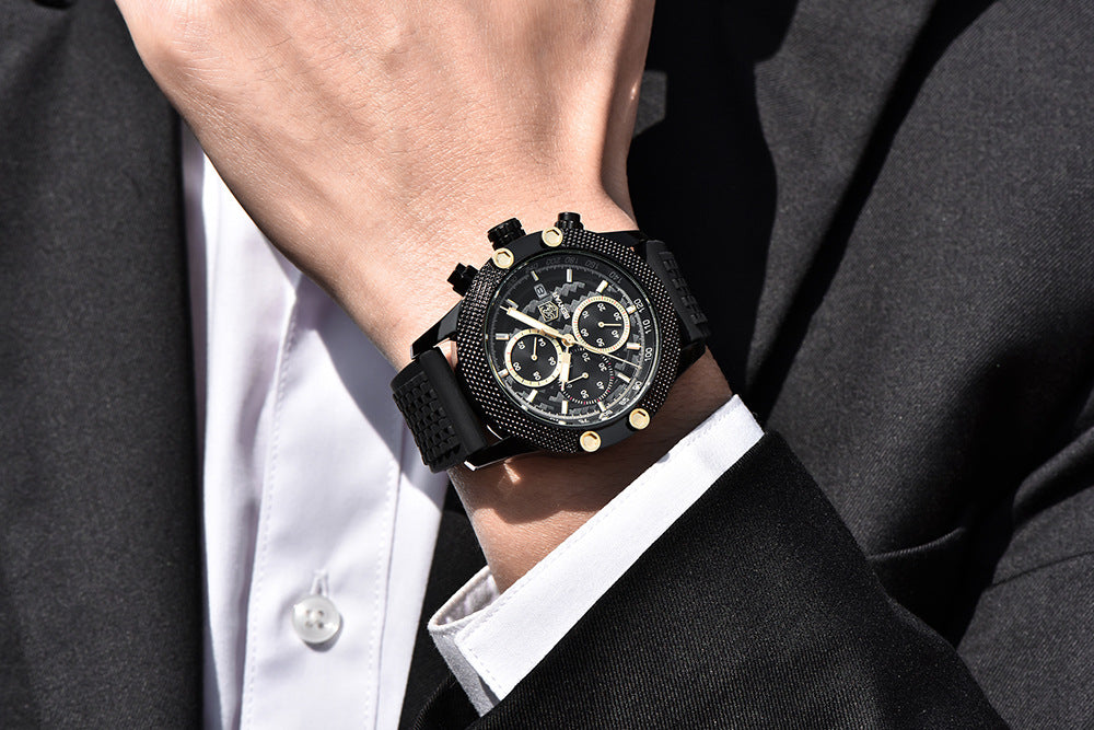 Benyar Men's Quartz Multifunctional Watch BY-5109