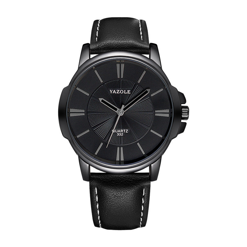 Men's Waterproof Quartz Watch with Luminous Feature
