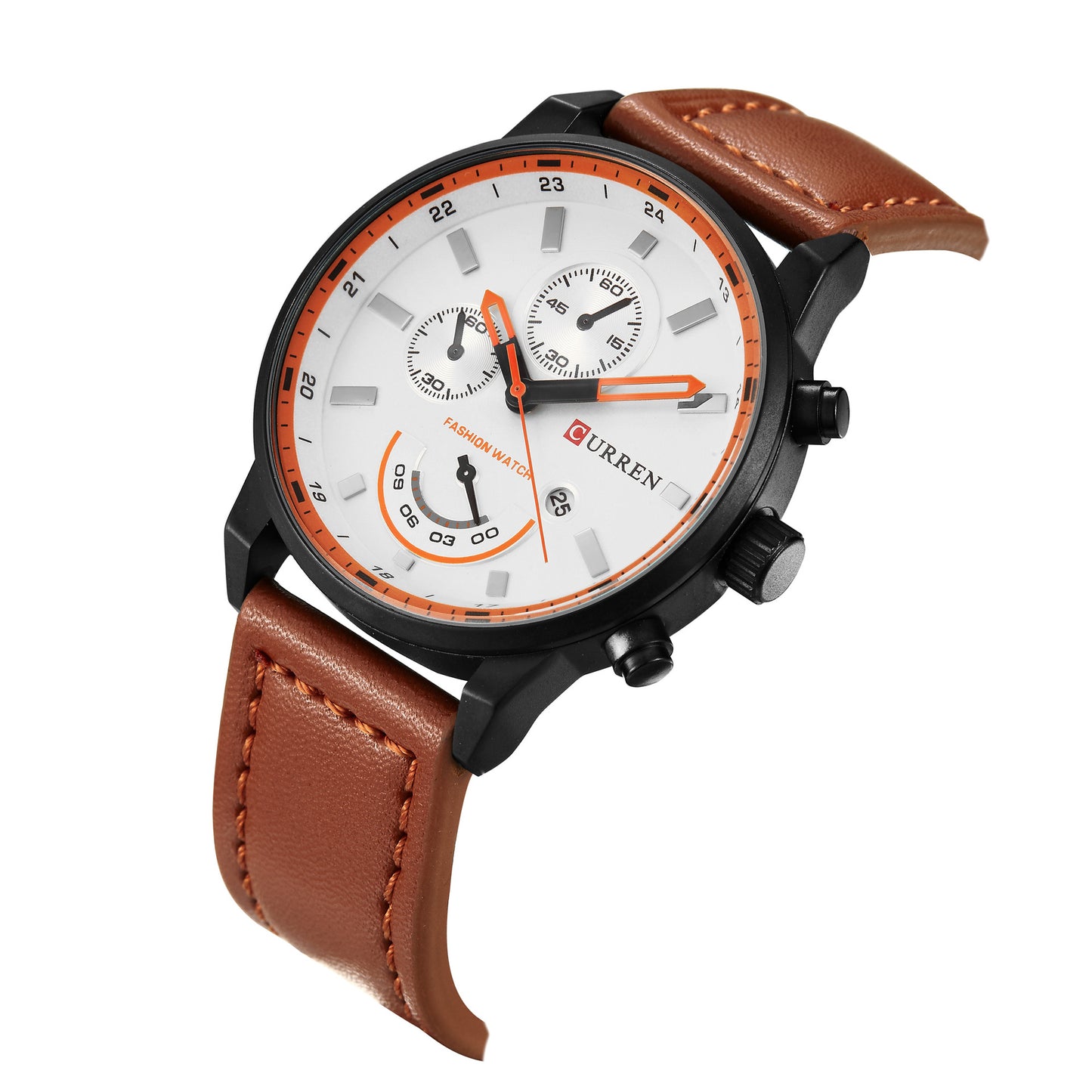 CURREN 8217 Casual Men's Leather Quartz Watch