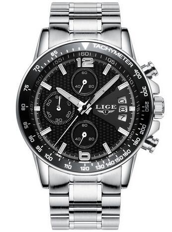Men's Business Sports Quartz Watch with Calendar Function