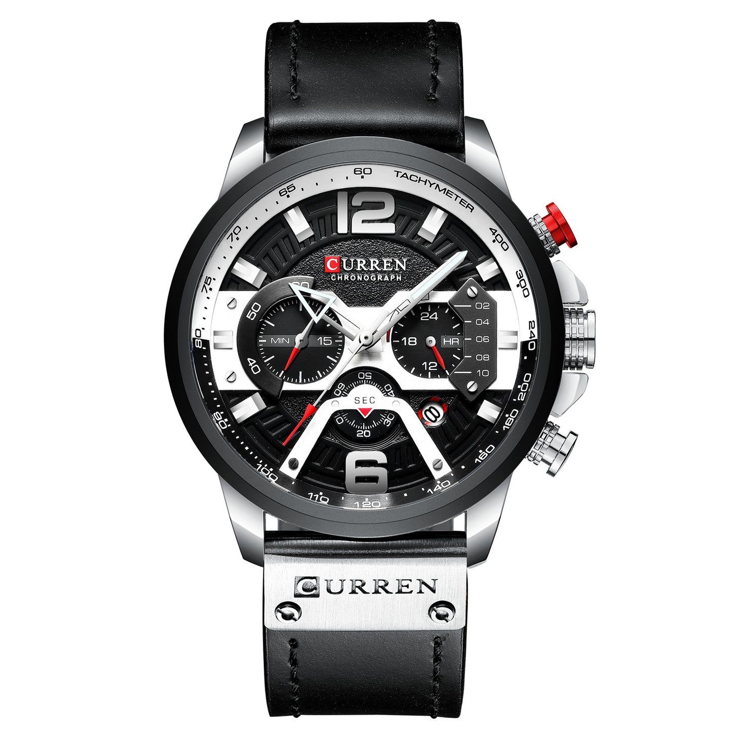 Lige Men's Multifunctional Sports Quartz Watch