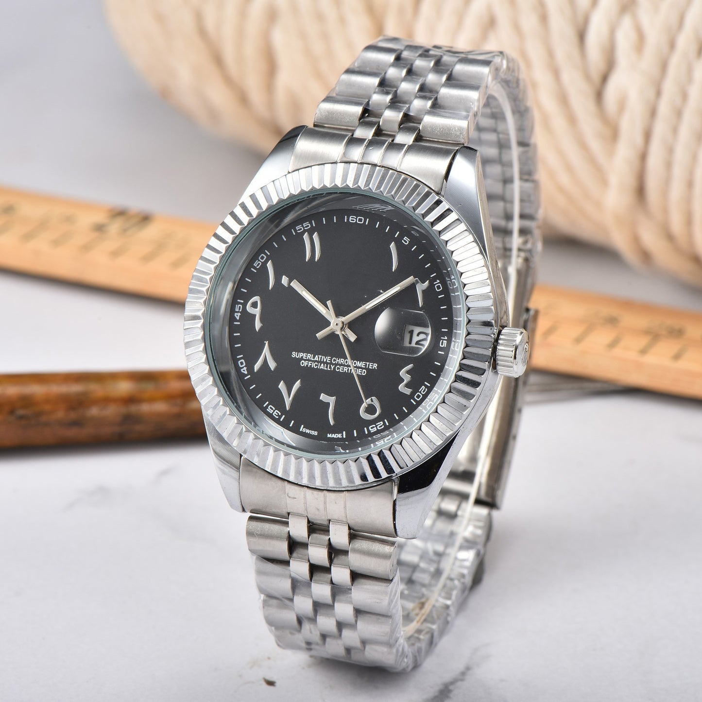 2023 Men's European Style Quartz Watch - Classic Design
