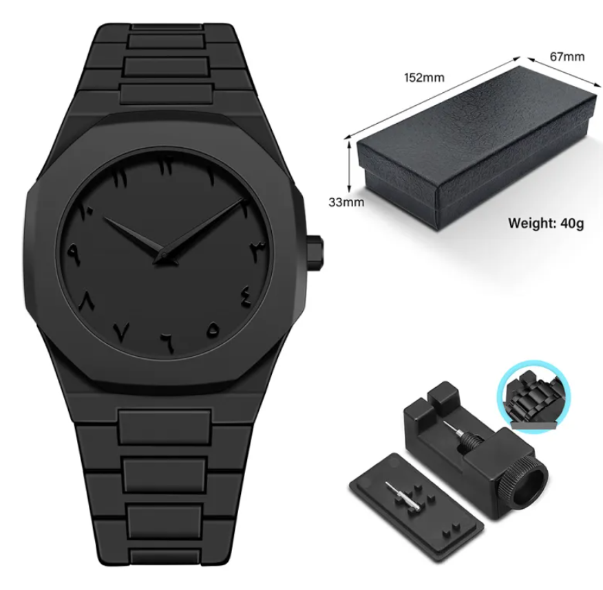 Men's Fashion Quartz Watch Deep Waterproof