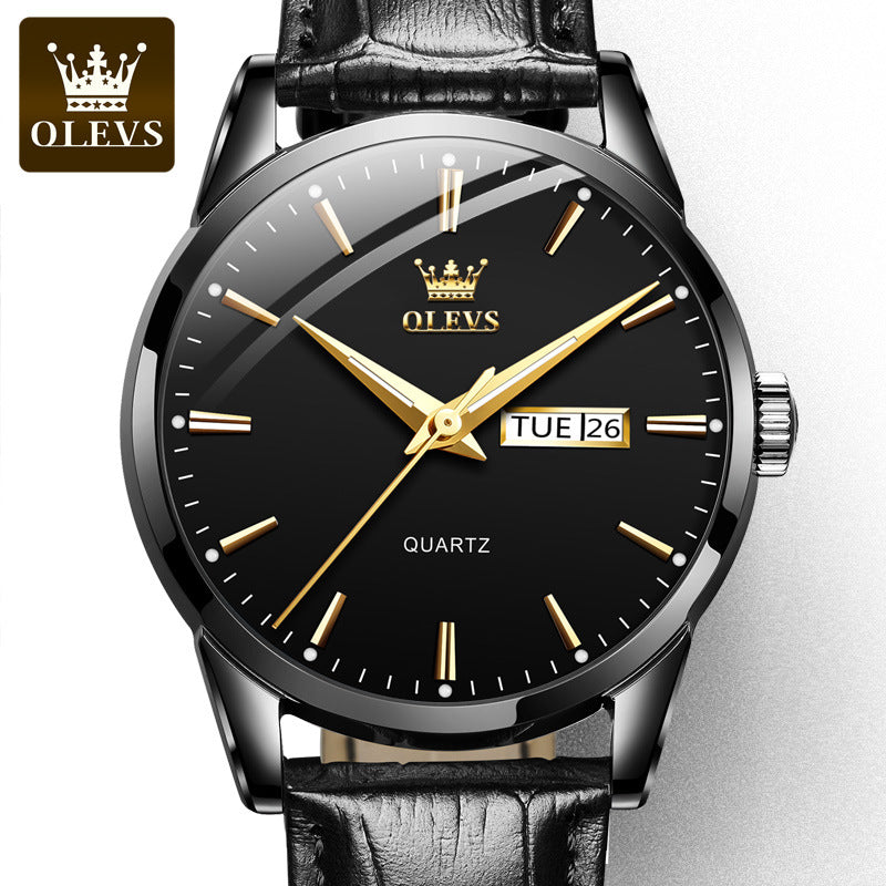 Oli Shi Men's Quartz Watch - Waterproof Business Style
