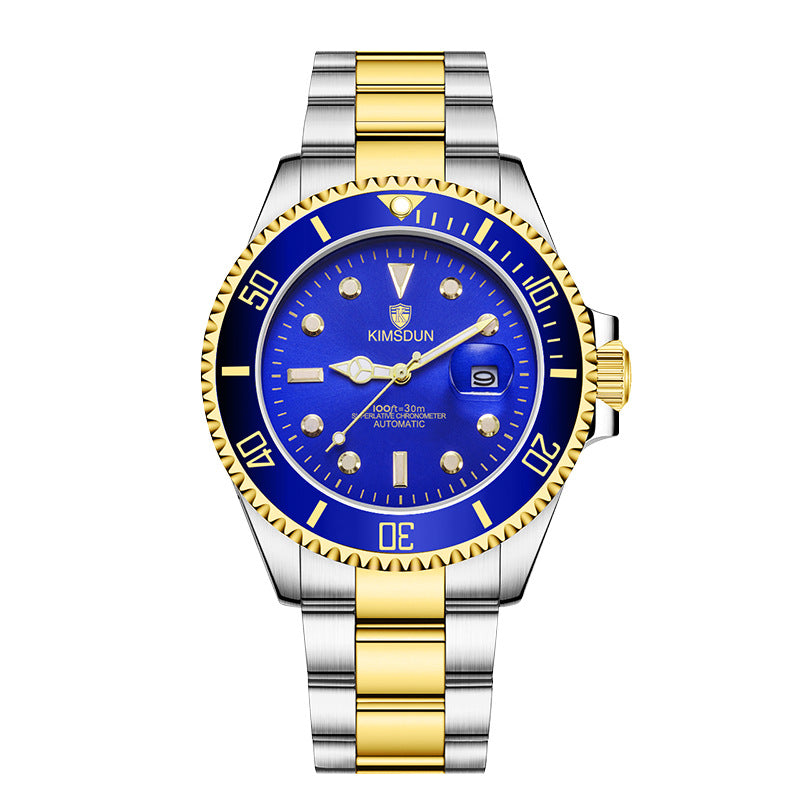Stylish Men's Quartz Watch with Date Function (Green)