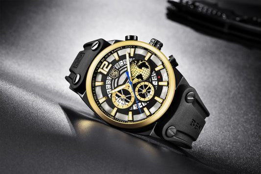 Men's Quartz Multi-Function Sports Watch