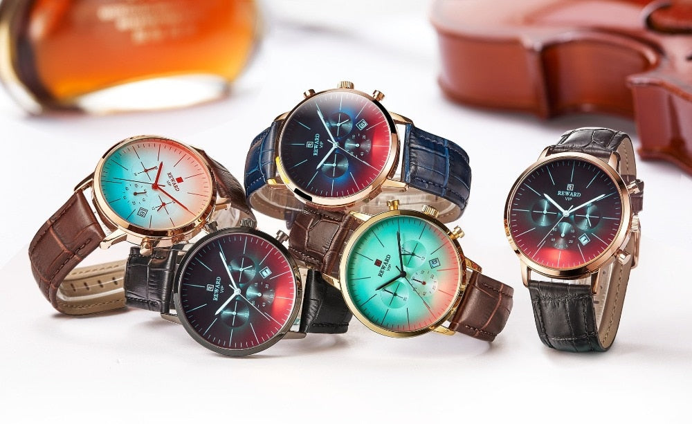 Men's Multifunctional Waterproof Quartz Sports Watch