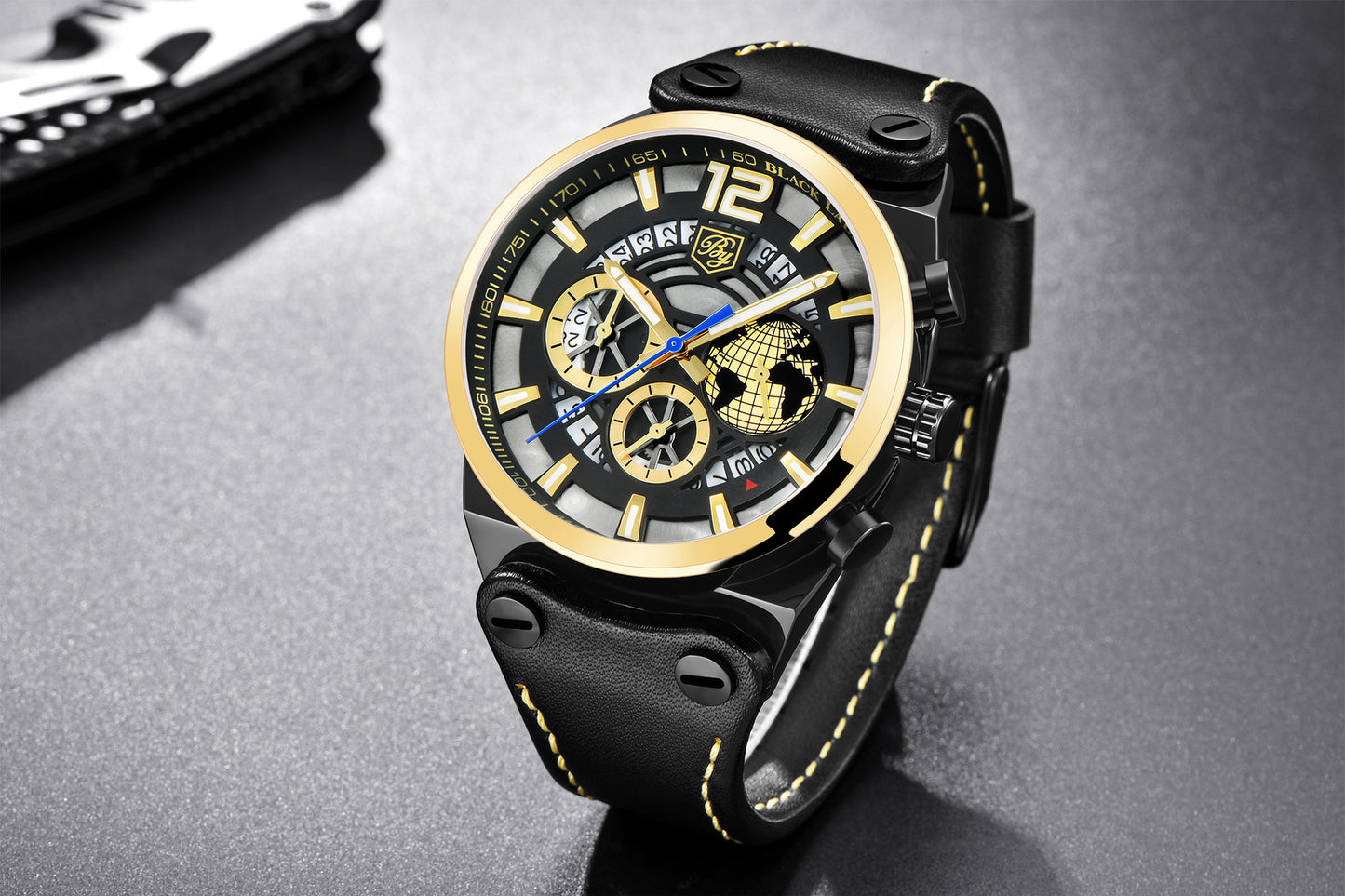 Men's Quartz Multi-Function Sports Watch