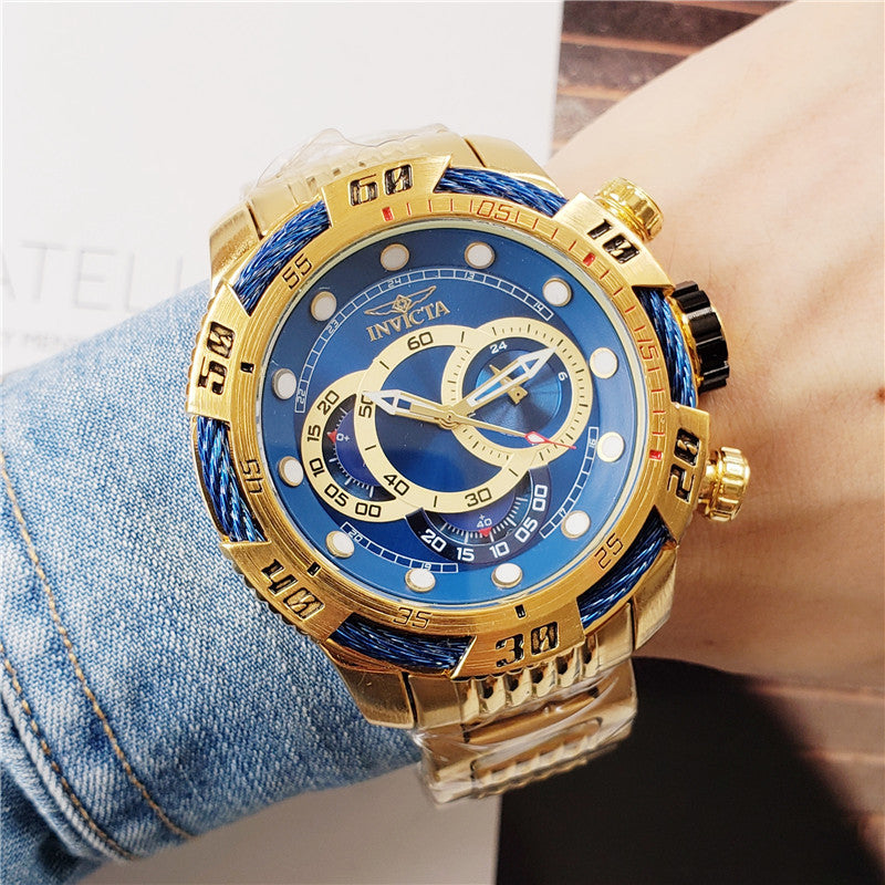 2019 Invicta Men's Quartz Watch with Steel Band