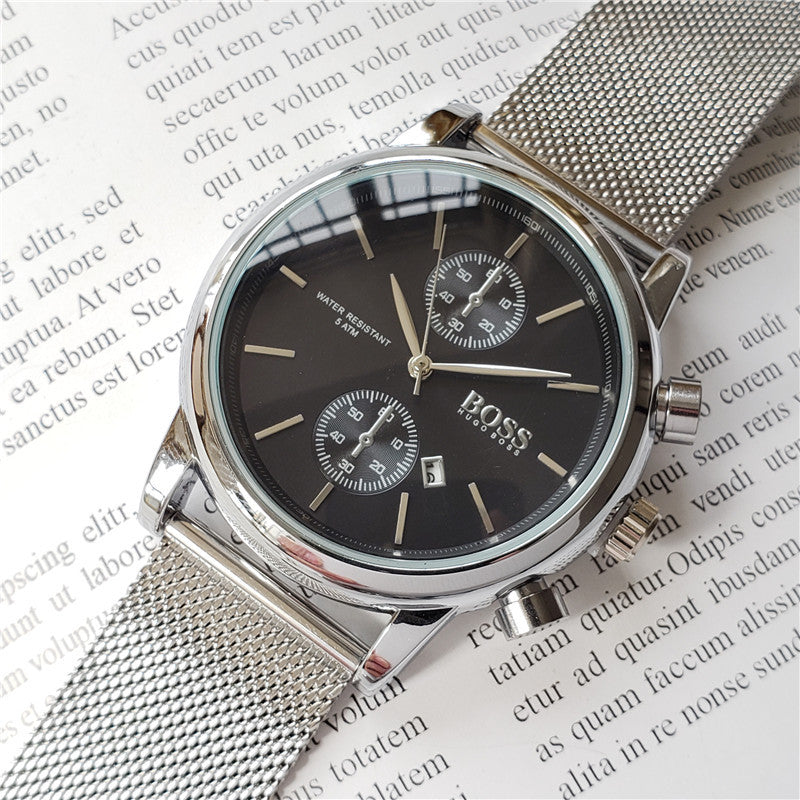 2019 Swiss Boss Men's Multi-Function Quartz Watch