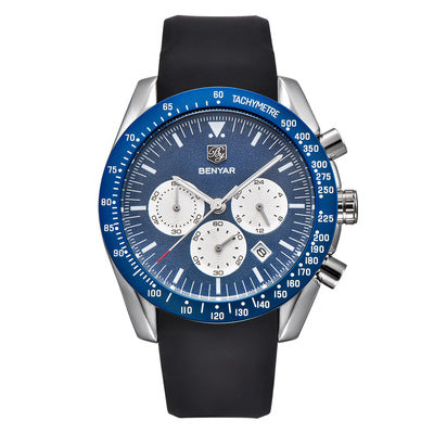 Waterproof Men's Quartz Calendar Watch by Binya