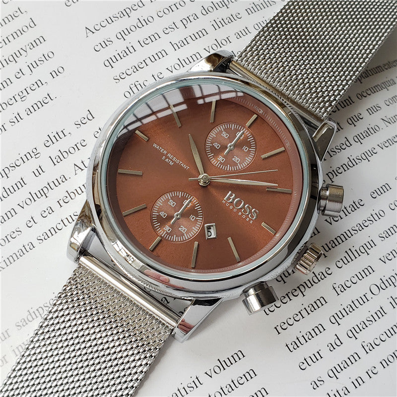 2019 Swiss Boss Men's Multi-Function Quartz Watch