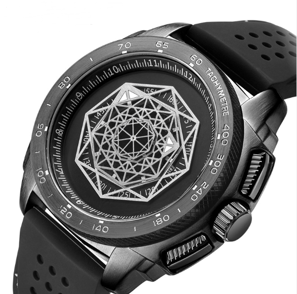 RUIMAS Men's Quartz Sports Watch for Trendy Fashion
