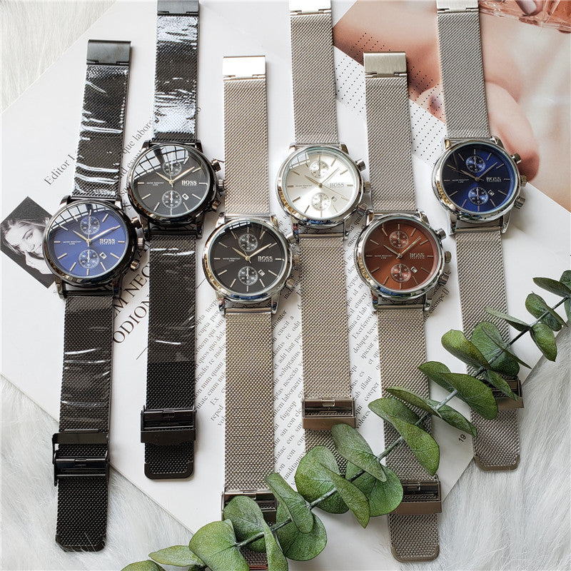 2019 Swiss Boss Men's Multi-Function Quartz Watch