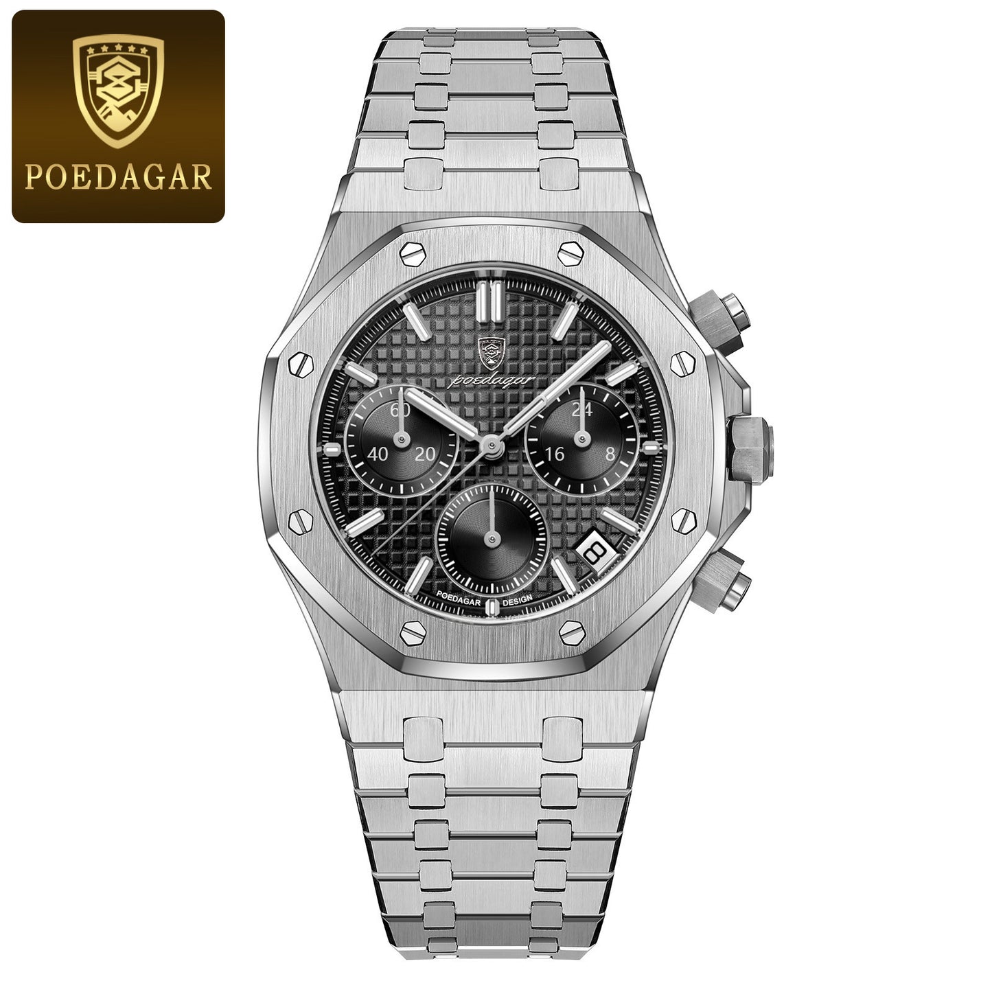 Swiss Multi-Function Men's Waterproof Quartz Watch