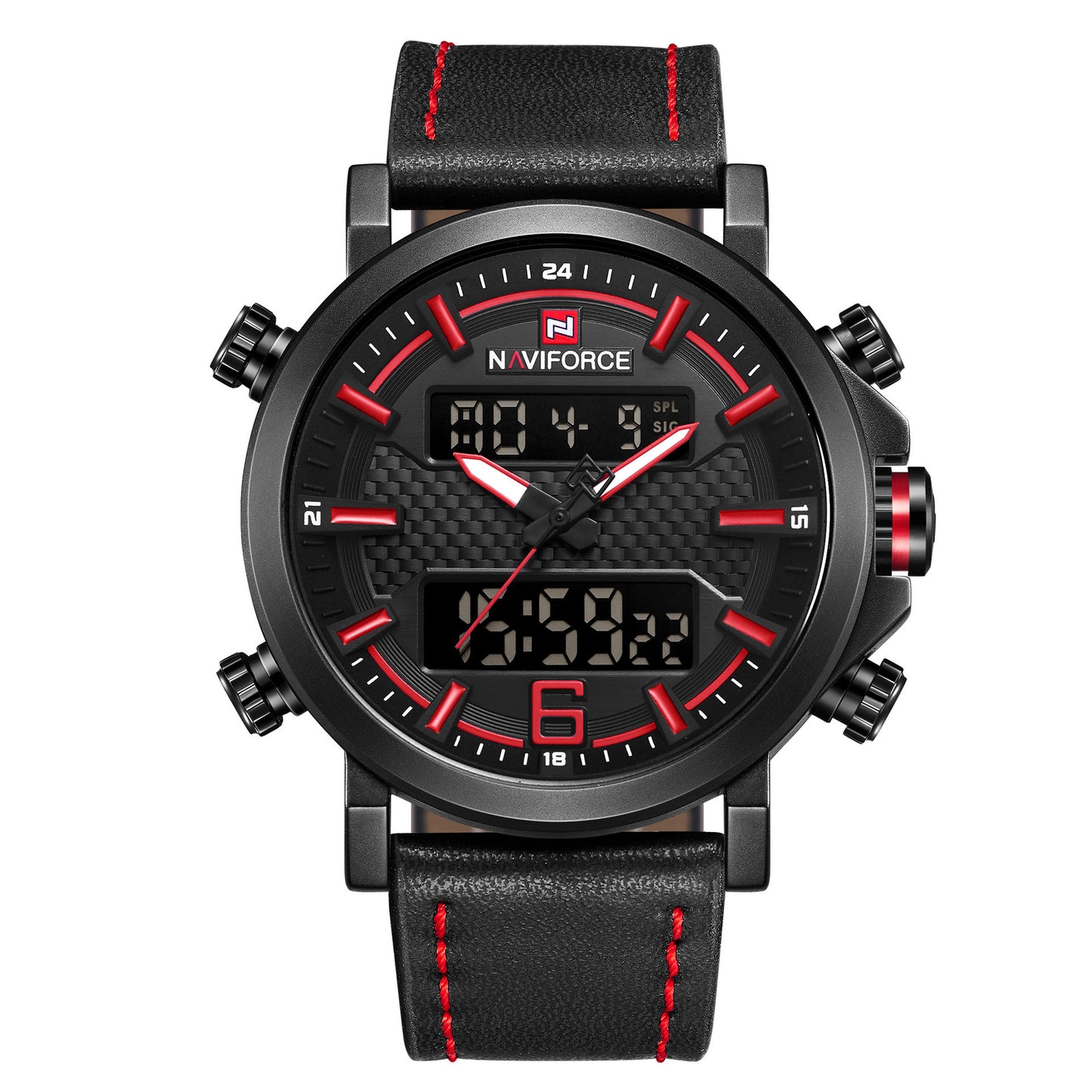 Naviforce Lingxiang 9135 Men's Quartz Sports Watch