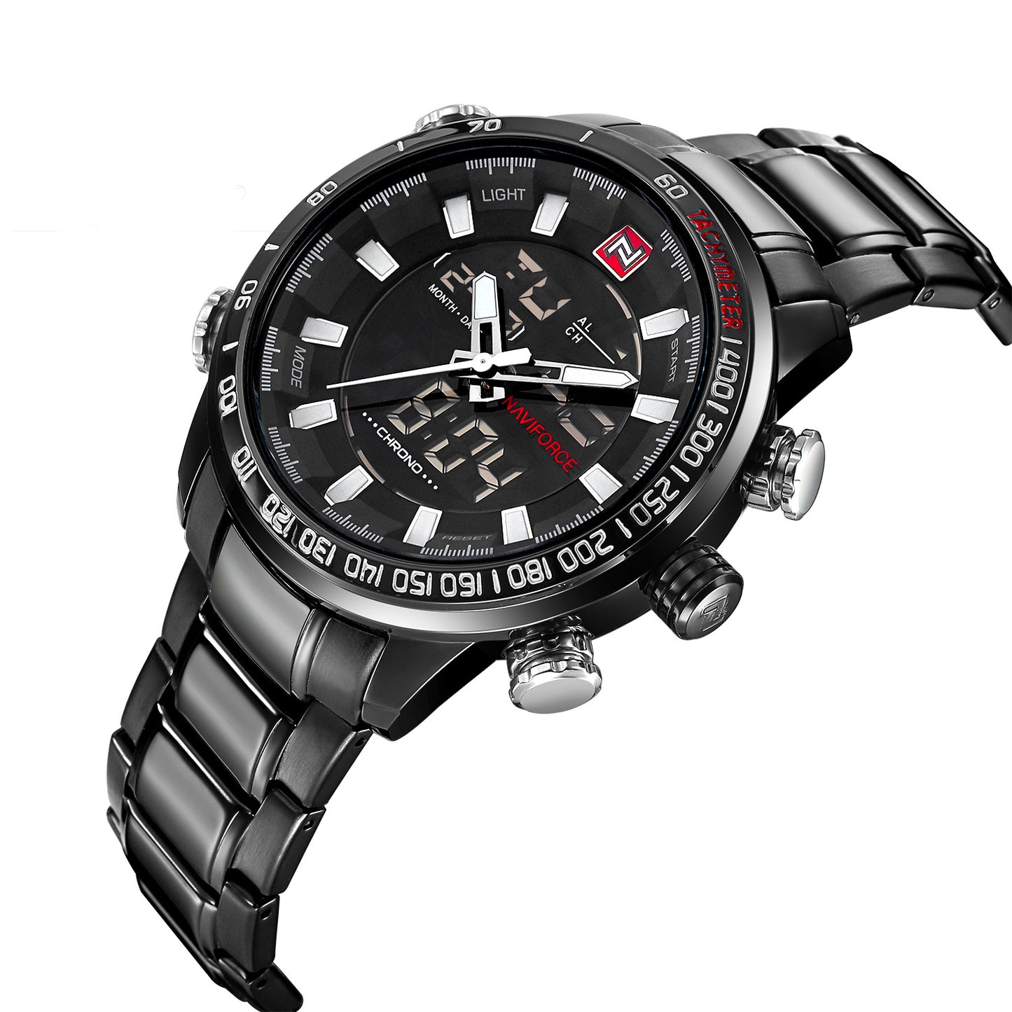NAVIFORCE 9093 Quartz Men's Watch - Multifunctional Design