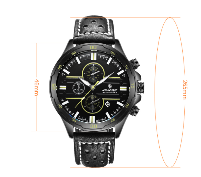Sainas Multi-Function Sports Quartz Men's Watch 007